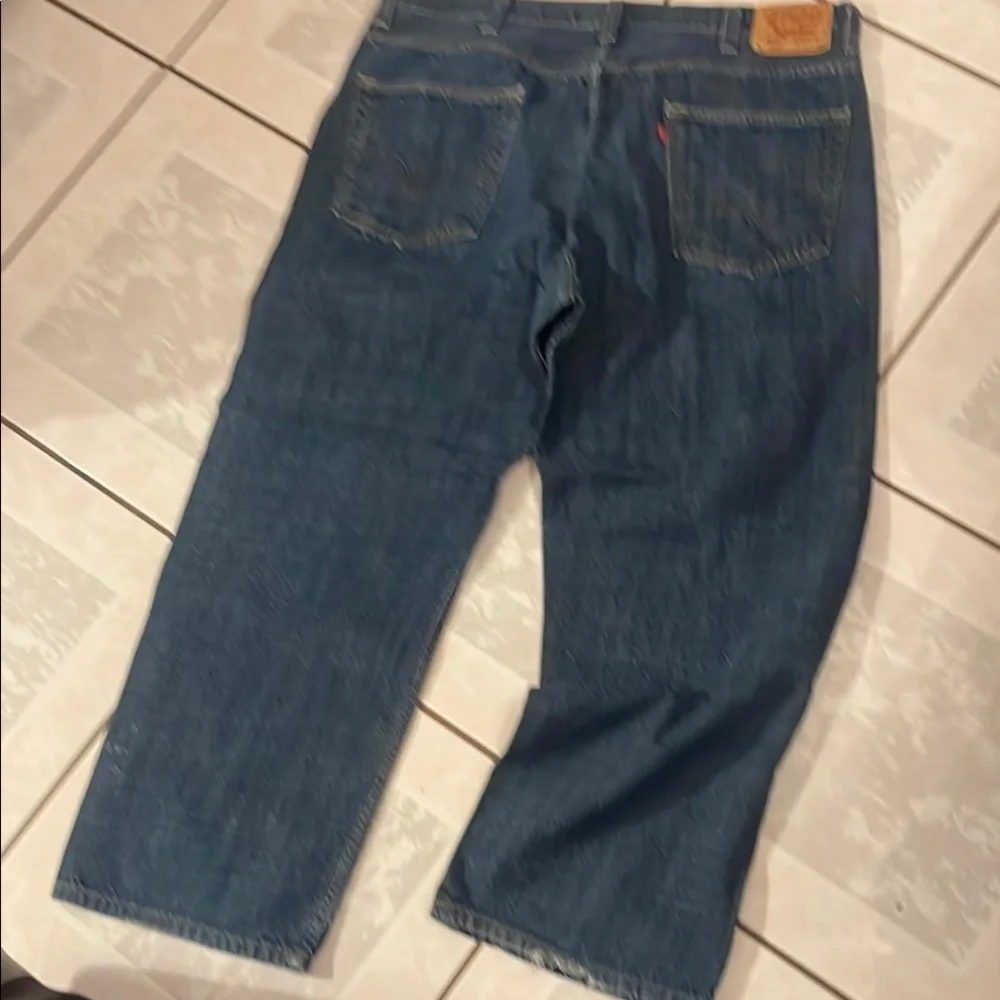 Levi's 569 Blue Relaxed Fit Jeans Size W42 L32